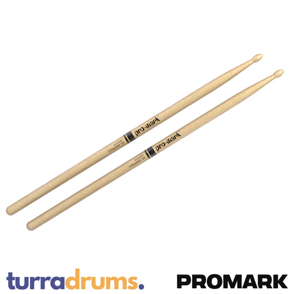 ProMark Classic Forward 5A Wood Tip Hickory Drumsticks (TX5AW) - Image 3
