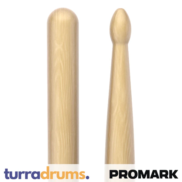 ProMark Classic Forward 5A Wood Tip Hickory Drumsticks (TX5AW) - Image 4