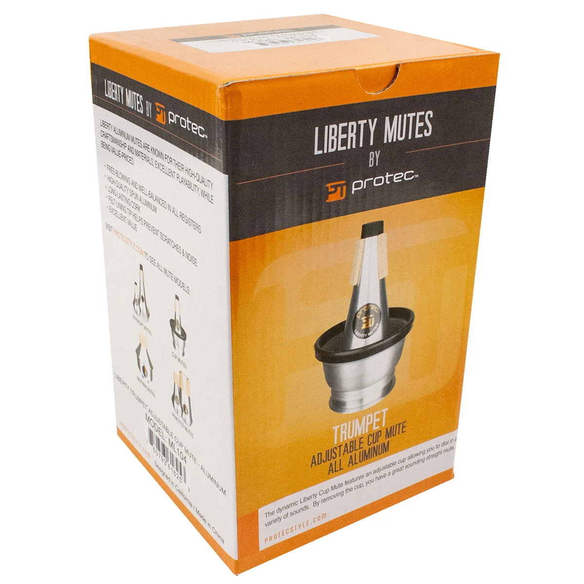 Protec Liberty Adjustable Trumpet Cup Mute - Image 3