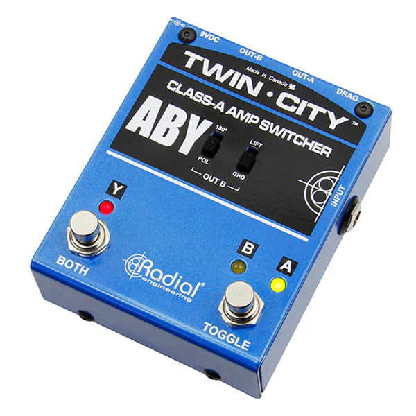 Radial Engineering Twin-City Bones ABY Amp Switcher - Image 2