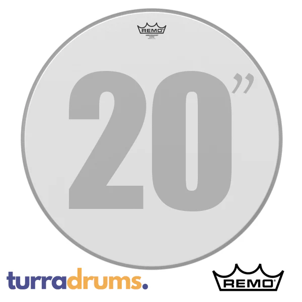 Remo Ambassador Coated Bass Drum Head - Image 3