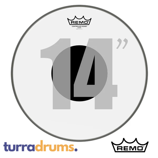Remo Controlled Sound Clear Black Dot - Image 7