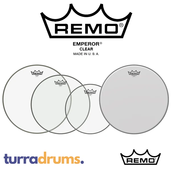 Remo Emperor Clear USA Pro Pack - Fusion Size
