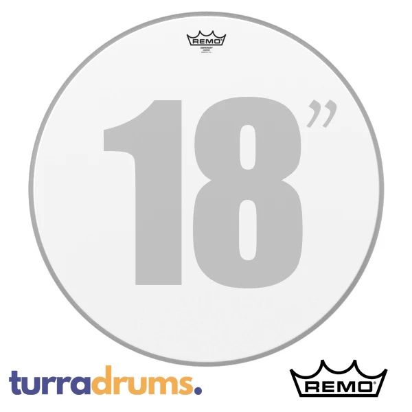 Remo Emperor Coated Bass Drum Head - Image 2