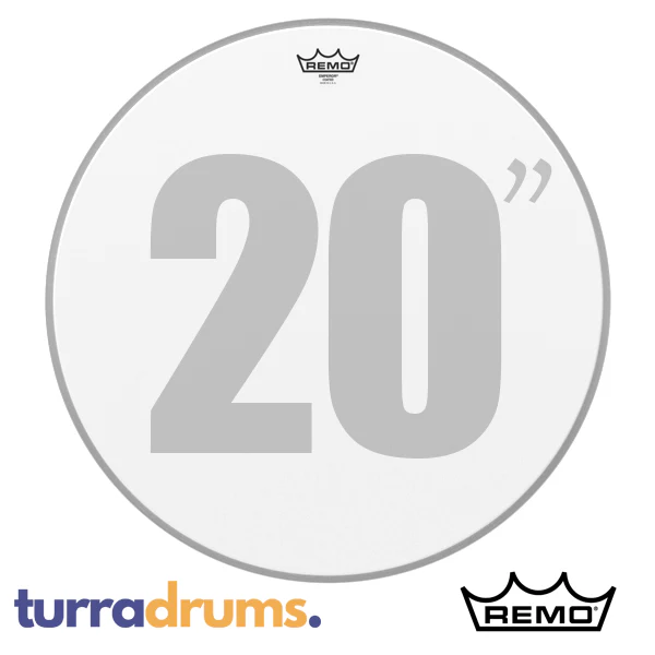 Remo Emperor Coated Bass Drum Head - Image 3