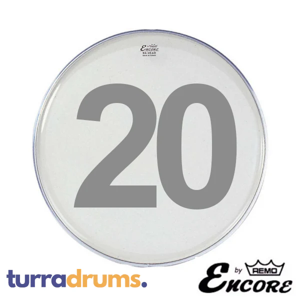 Remo Encore Ambassador Clear Bass Drum - Image 2