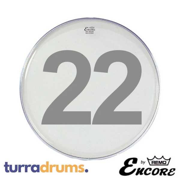 Remo Encore Ambassador Clear Bass Drum - Image 3