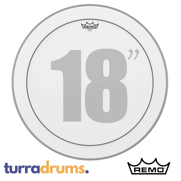 Remo Pinstripe Coated Bass Drum Head - Image 2