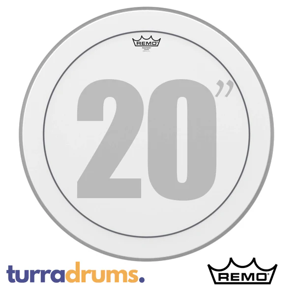Remo Pinstripe Coated Bass Drum Head - Image 3