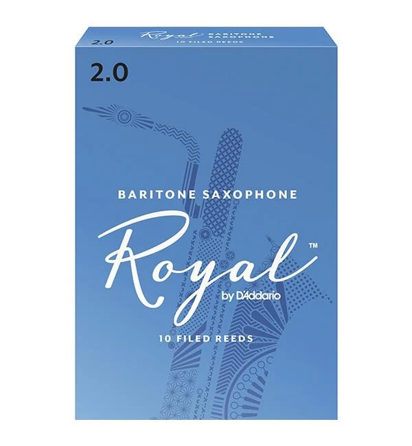 Rico Royal Baritone Saxophone Reeds 10 Pack - Image 2