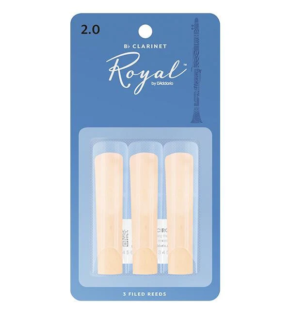 Rico Royal Clarinet Reeds 3 Pack - Image 2