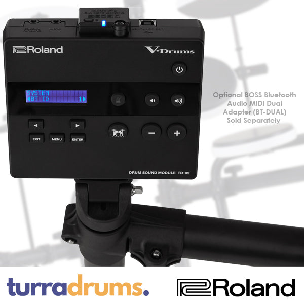 Roland TD-02KV Electronic Drum Kit with Mesh Snare Pad (TD02KV) - Image 23