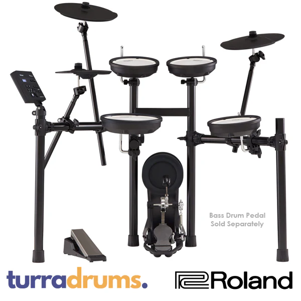 Roland TD-07KV Electronic Drum Kit with Mesh Heads (TD07KV)
