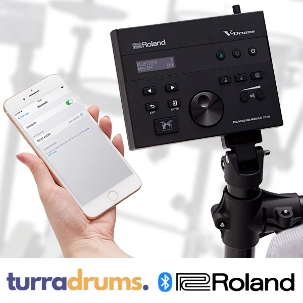 Roland TD-07KV Electronic Drum Kit with Mesh Heads (TD07KV) - Image 9