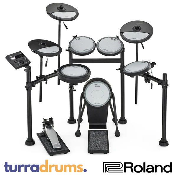 Roland VQD106 V-Drums Quiet Design Electronic Drum Kit (VQD106S) - Image 2