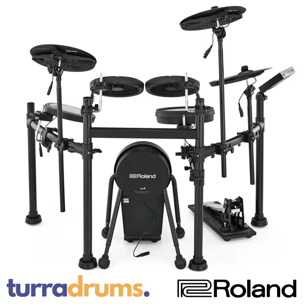 Roland VQD106 V-Drums Quiet Design Electronic Drum Kit (VQD106S) - Image 4