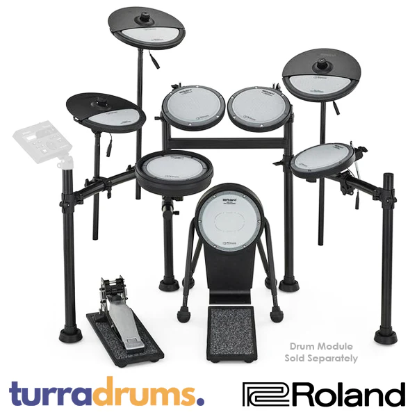 Roland VQD106PADS V-Drums Quiet Design Drum Kit - No Module Included - Image 2