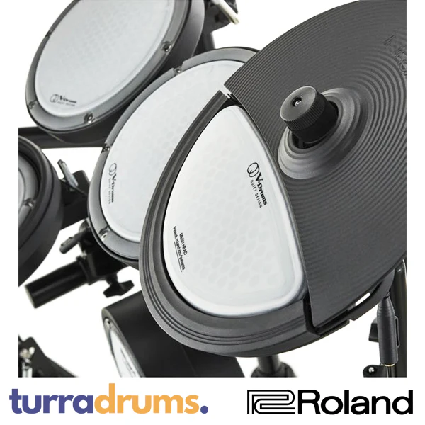 Roland VQD106PADS V-Drums Quiet Design Drum Kit - No Module Included - Image 7