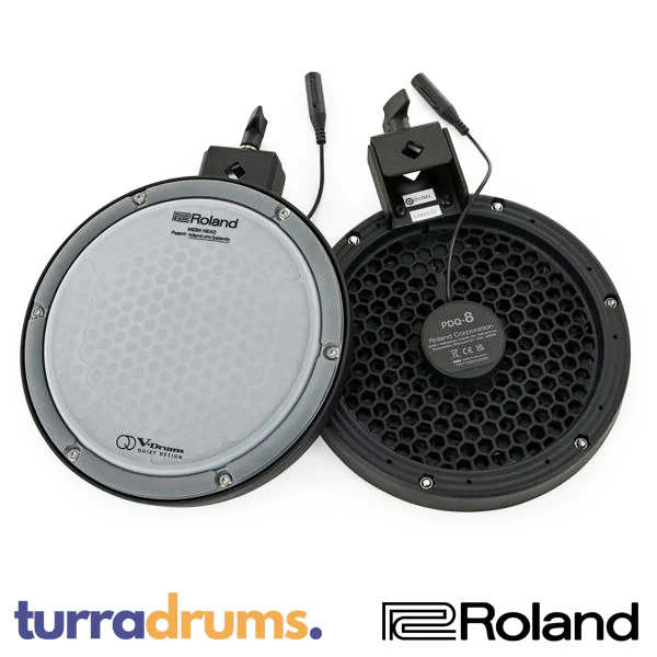 Roland VQD106PADS V-Drums Quiet Design Drum Kit - No Module Included - Image 8