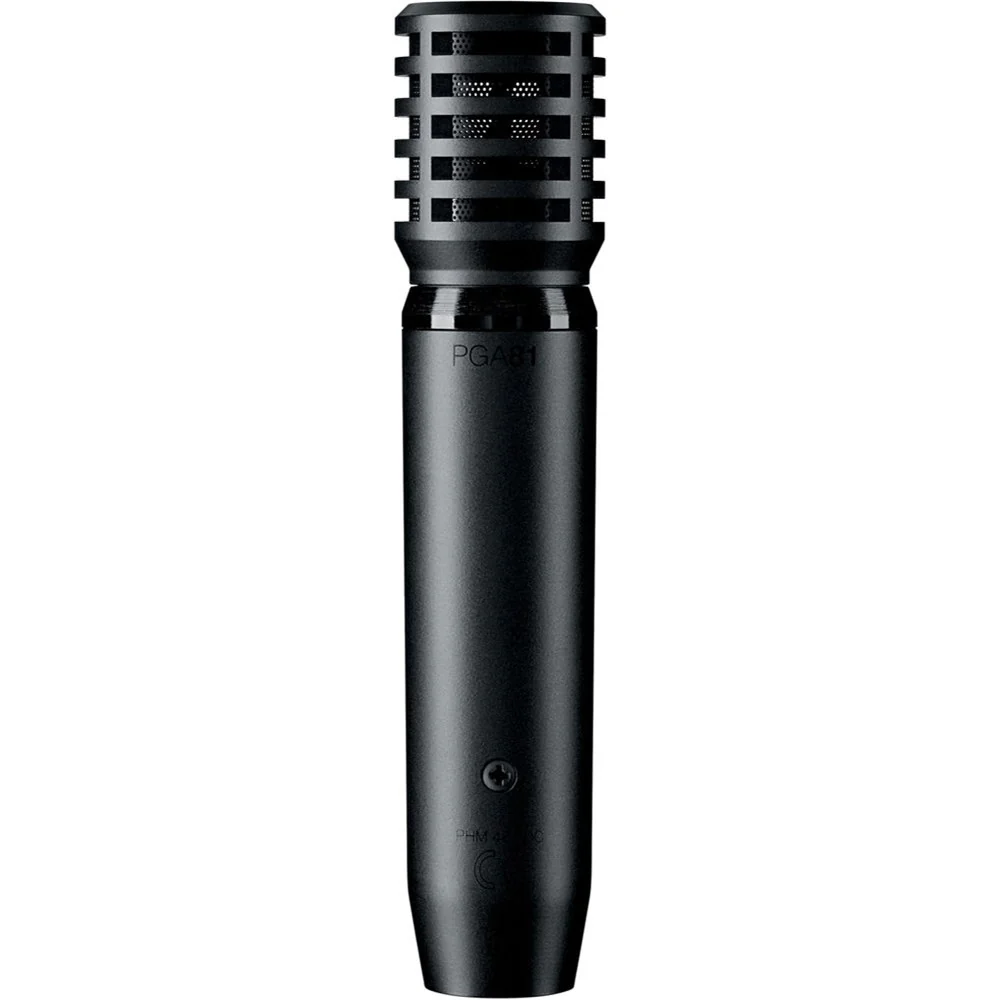 Shure PGA81 Cardioid Condenser Microphone with XLR Cable