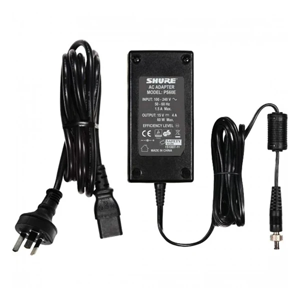 Shure PS60 15V DC In-Line Power Supply