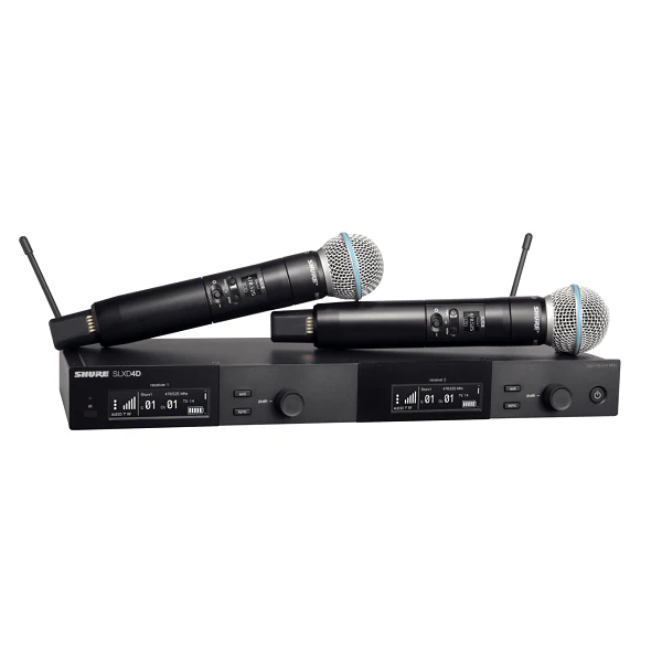Shure SLXD24D/B58 Digital Wireless Beta58 Dual System