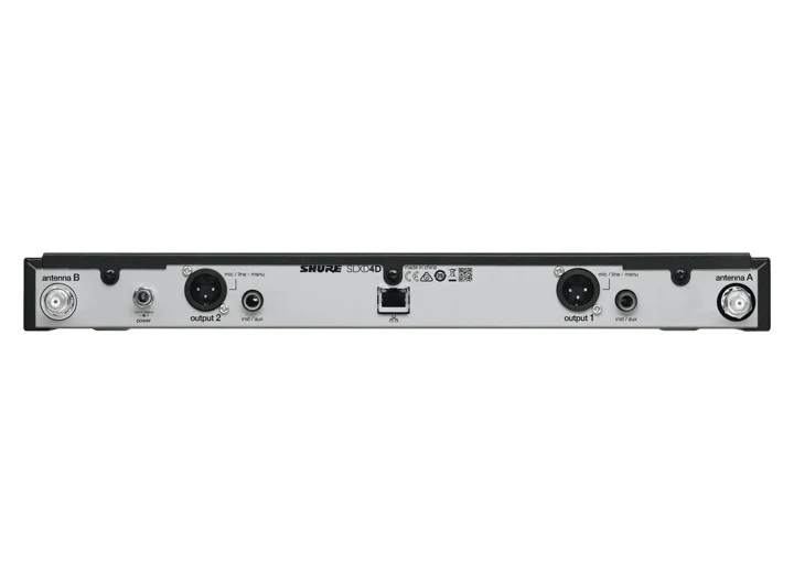 Shure SLXD24D/SM58 Digital Wireless Dual SM58 System - Image 3