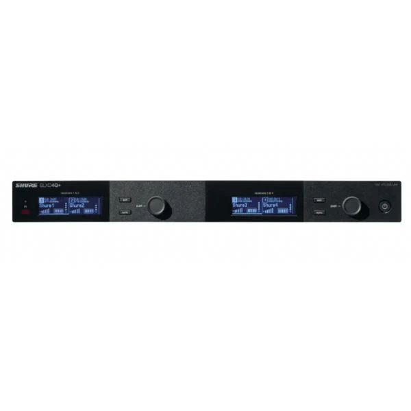 Shure SLXD4QDAN+ Quad Receiver with Dante - H58