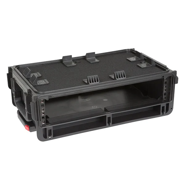 SKB Injection Molded 2U Studio Flyer Rack Case 1SKB-iSF2U - Image 5