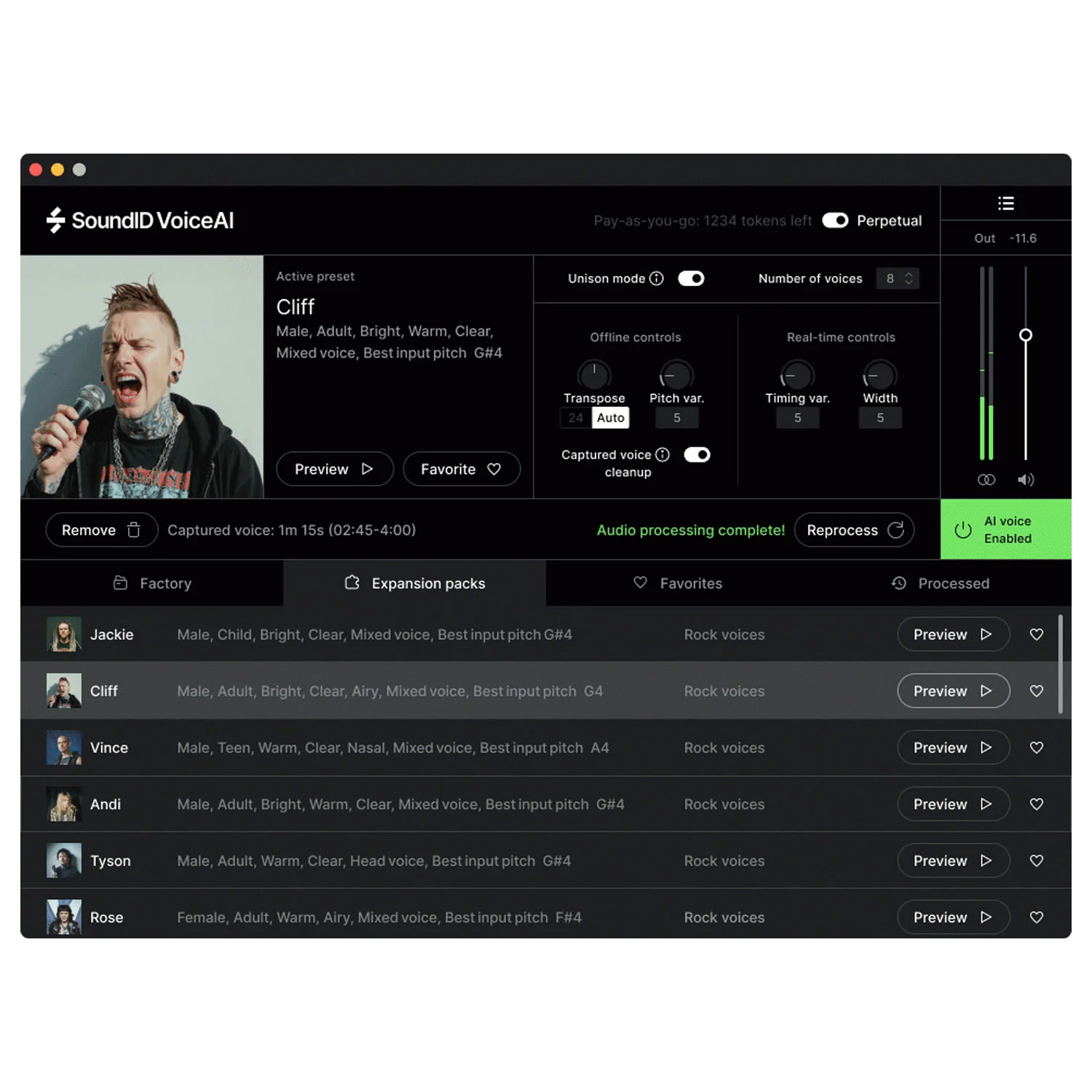 SonarWorks VoiceAI Rock Voices (Expansion) - Image 3