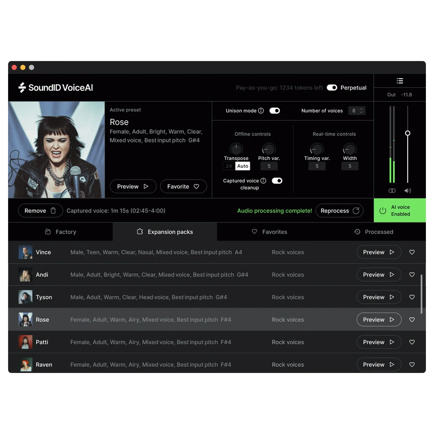 SonarWorks VoiceAI Rock Voices (Expansion) - Image 5
