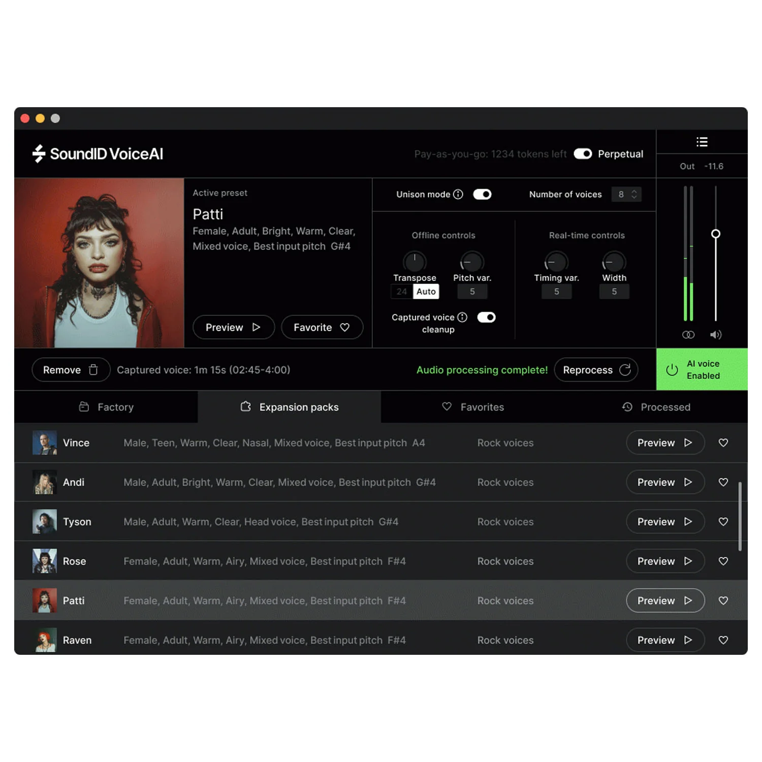 SonarWorks VoiceAI Rock Voices (Expansion) - Image 6