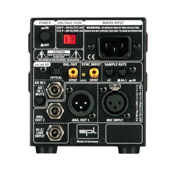 SPL GainStation 1 Microphone and Instrument Preamplifier with AD Converter - Image 2