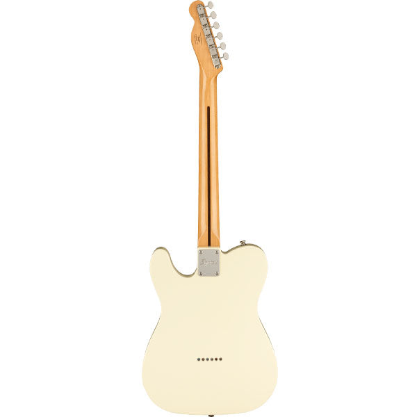 Squier FSR Classic Vibe 70s Telecaster Thinline - Olympic White - Image 2