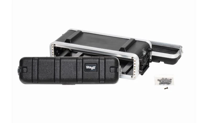 Stagg 2U Shallow ABS Rack Case