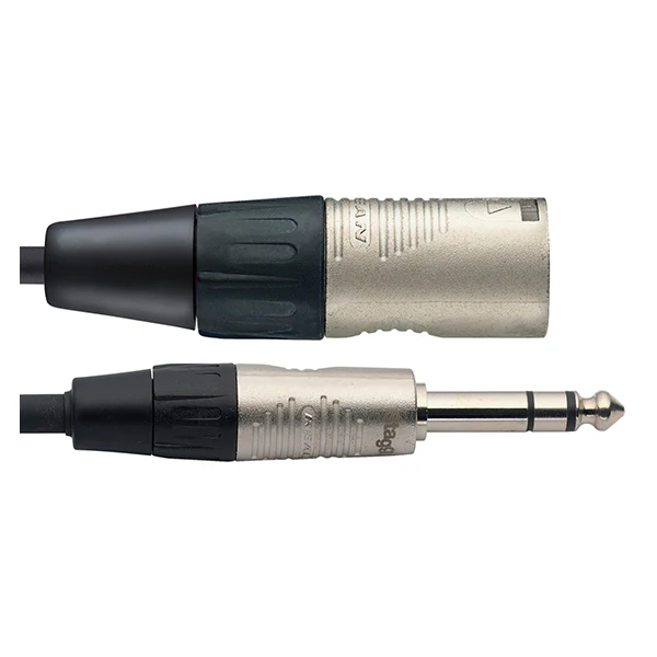 Stagg Audio Cable 1/4" TRSM to XLRM (6m) NAC6PSXMR - Image 2