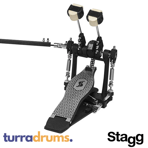Stagg Chain Drive Double Bass Drum Pedal (PPD-52) - Image 2