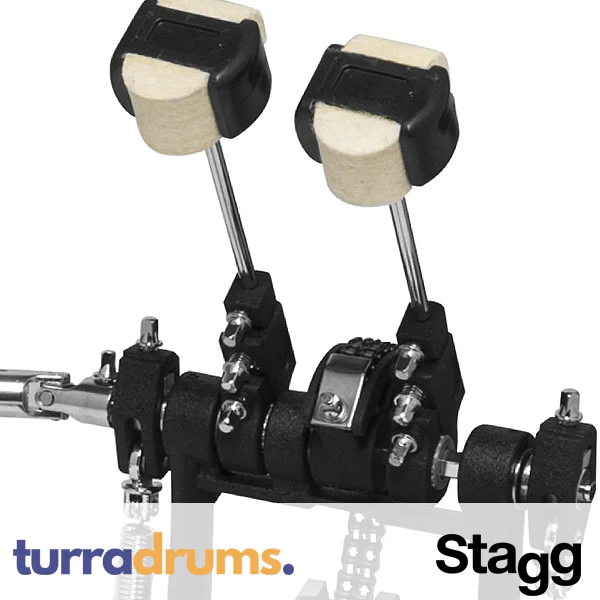 Stagg Chain Drive Double Bass Drum Pedal (PPD-52) - Image 4