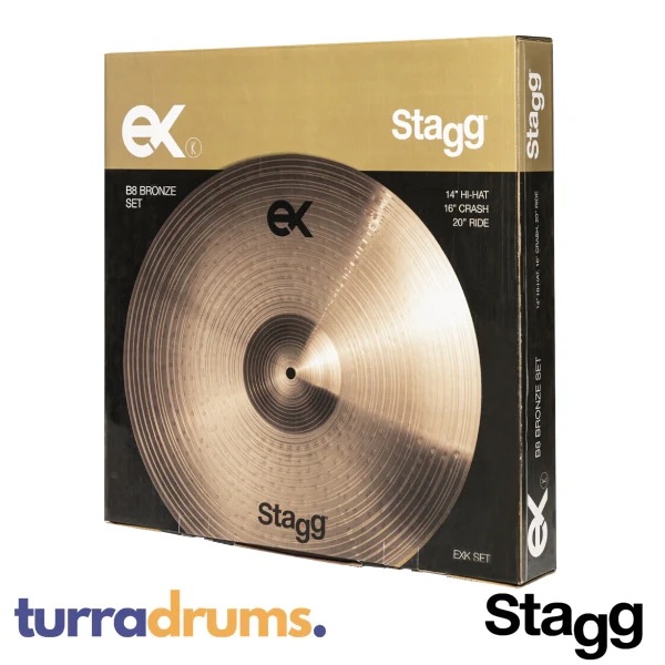 Stagg EXK Cymbal Pack 14/16/20 - Image 4
