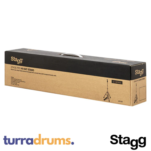 Stagg LHD52 Double Braced Hi-Hat Stand (LHD-52) - Image 5