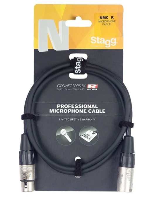 Stagg Microphone Cable (1m) NMC1R