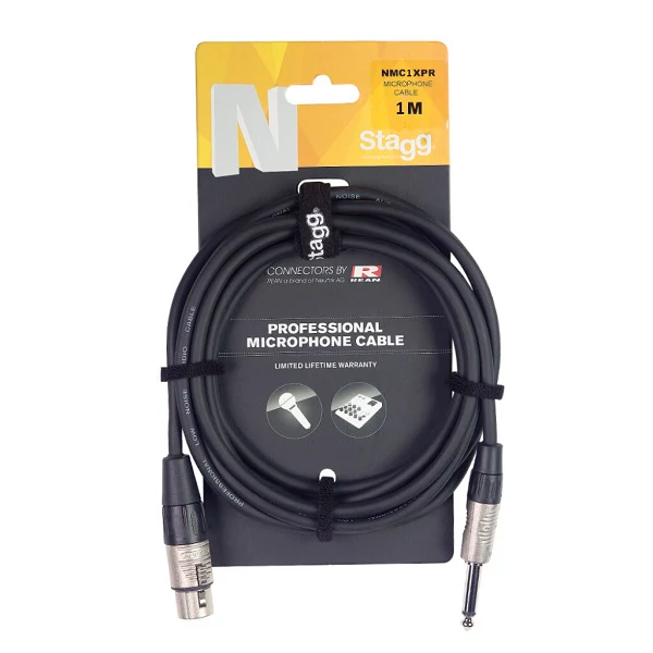 Stagg Microphone Cable (1m) NMC1XPR