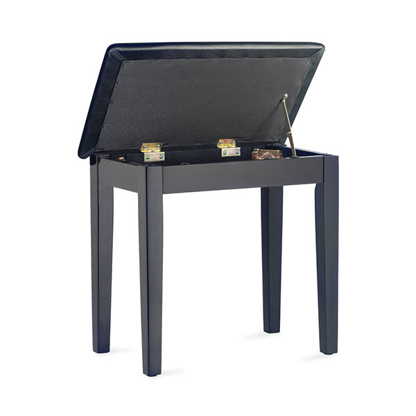 Stagg Piano Bench with vinyl top and storage compartment PBF23BKM - Image 2