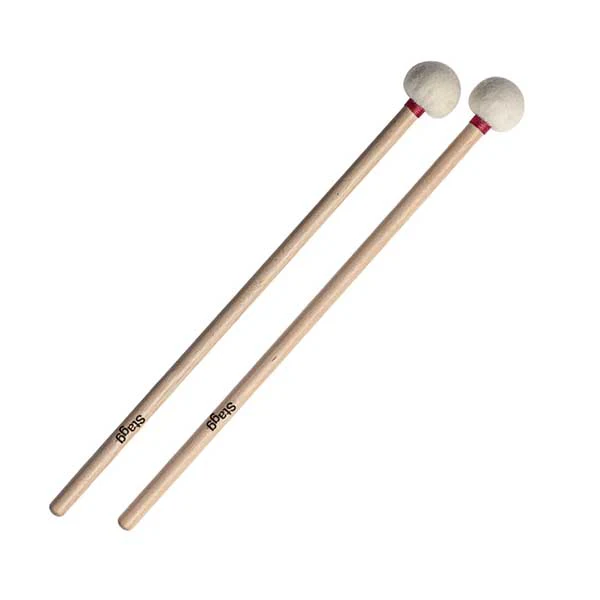 Stagg Timpani Mallets 35mm Soft Felt Head F35 - Image 2