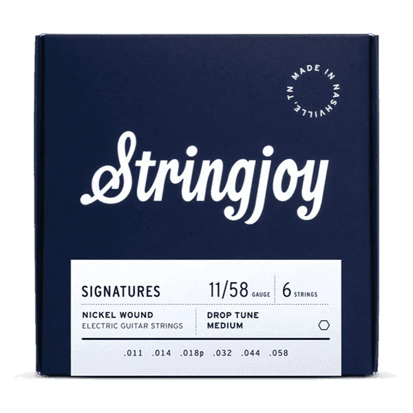 Stringjoy Signatures Drop Tune Nickel Wound Electric Guitar Strings