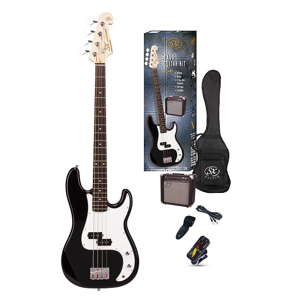 SX 3/4 Bass Guitar Pack including SX Amp - Image 2