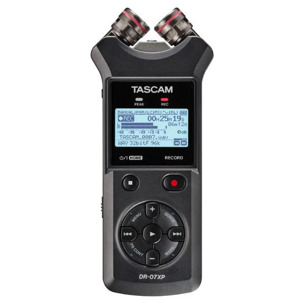Tascam DR-07XP 32-bit Float Handheld Recorder