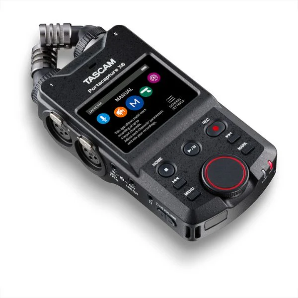 TASCAM Portacapture X6 32-bit Float Portable Audio Recorder - Image 8