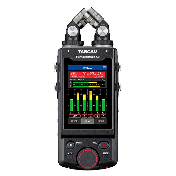 Tascam Portacapture X8 32-bit Float Portable Audio Recorder