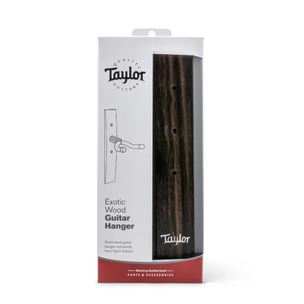Taylor Guitar Hanger - Ebony (Taylor Logo Inlay) - Image 2
